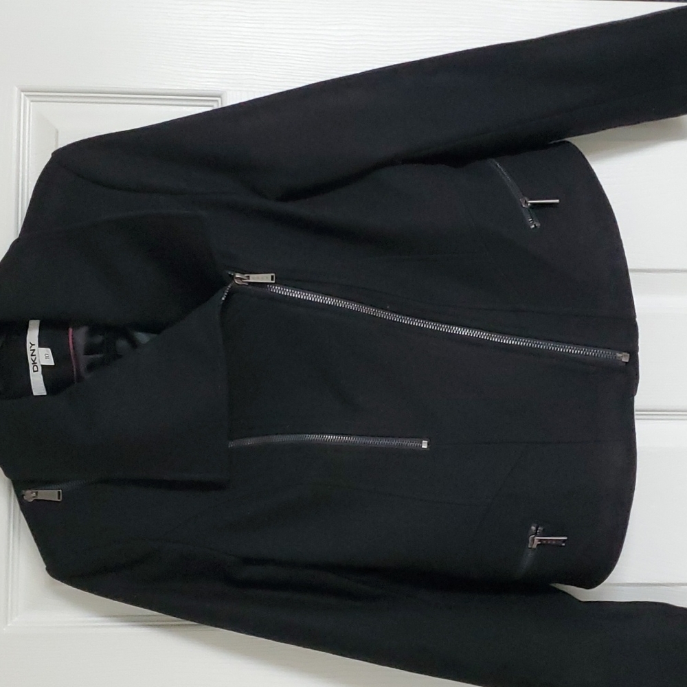 DKNY Black Coat size 10